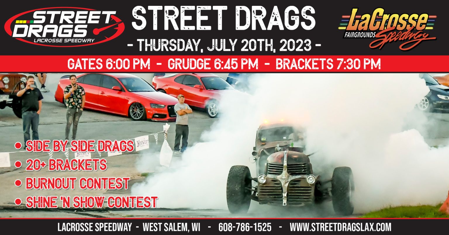 FAIR TIME DOUBLE HEADER AT LACROSSE SPEEDWAY! La Crosse Speedway