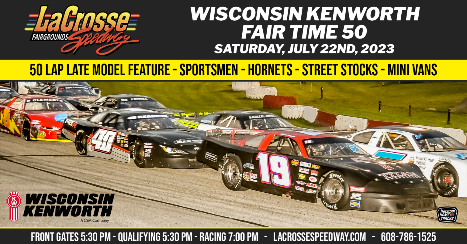 FAIR TIME DOUBLE HEADER AT LACROSSE SPEEDWAY! La Crosse Speedway